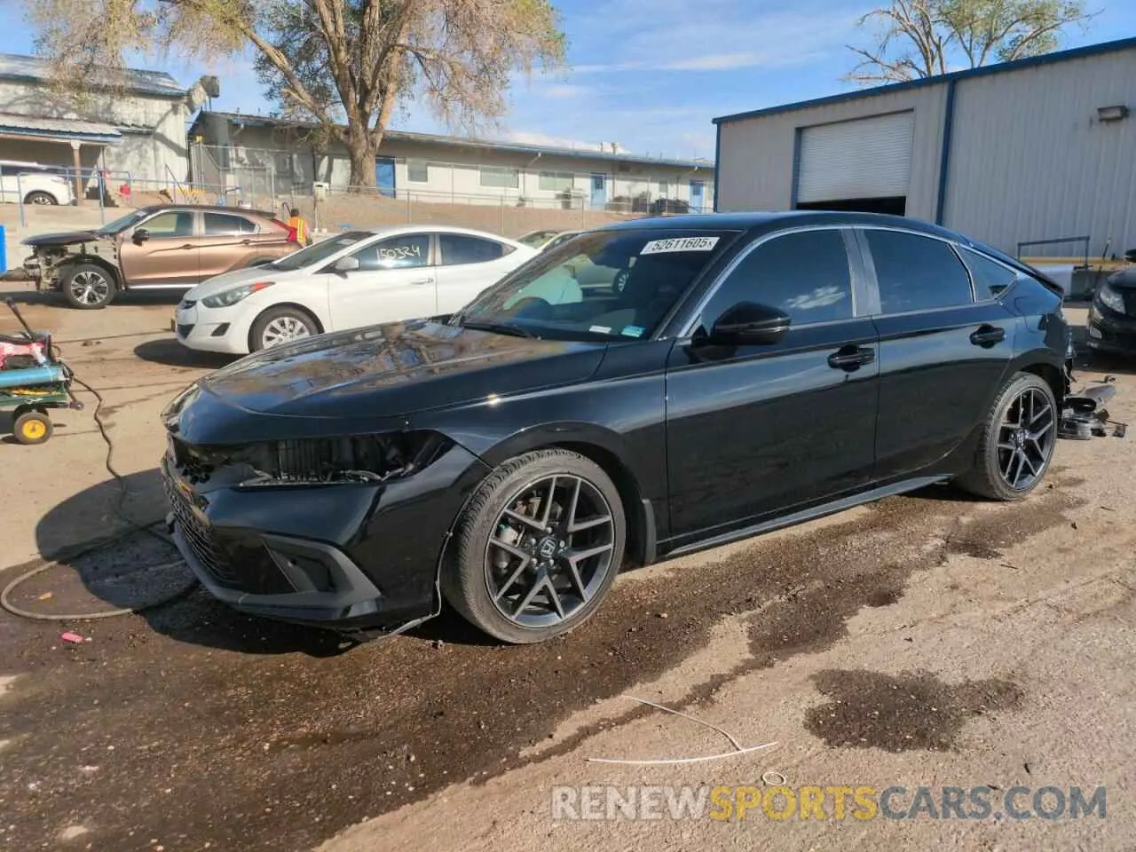 2 Photograph of a damaged car 19XFL1H85PE402177 HONDA CIVIC 2023