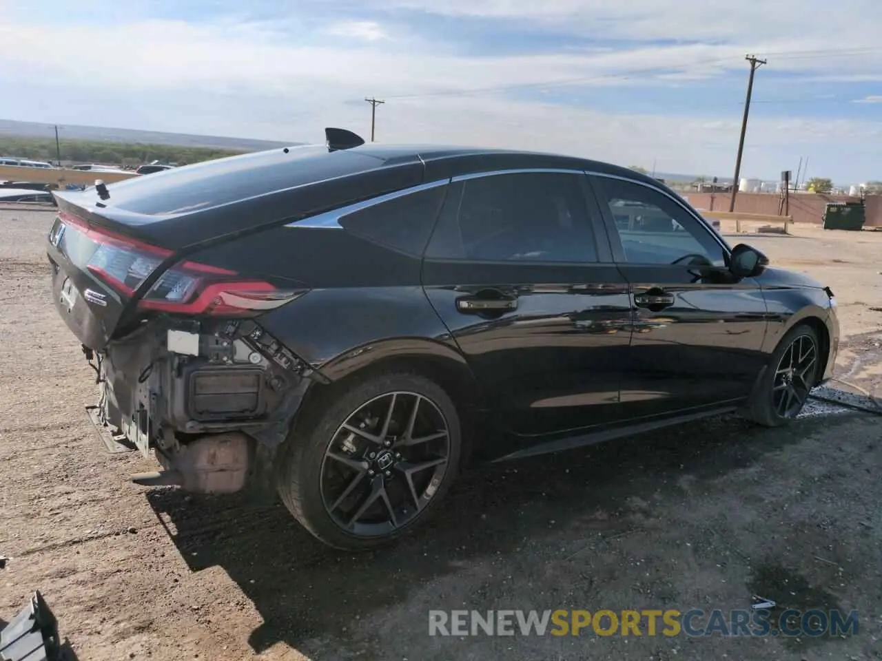 4 Photograph of a damaged car 19XFL1H85PE402177 HONDA CIVIC 2023