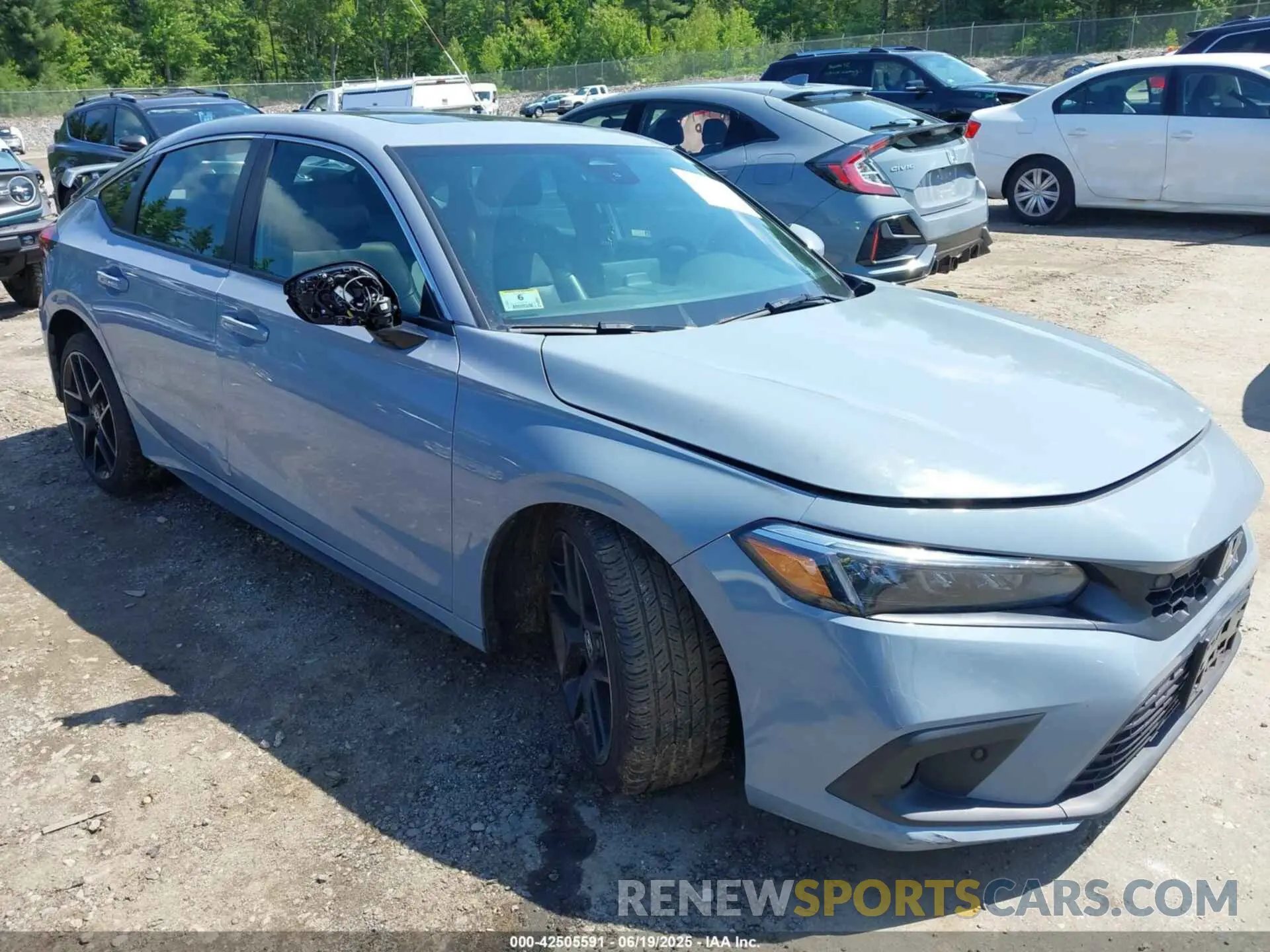1 Photograph of a damaged car 19XFL1H89PE011288 HONDA CIVIC 2023