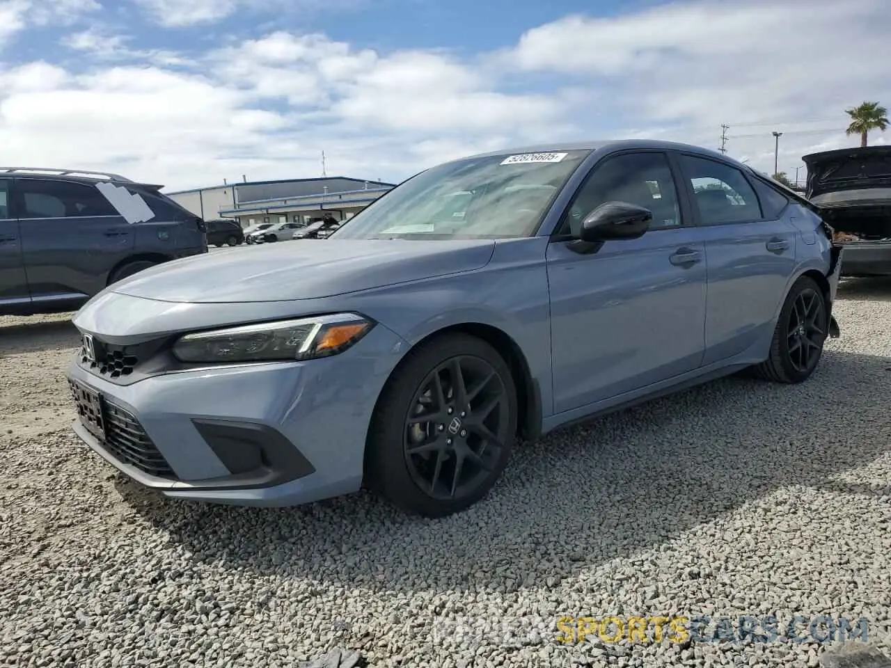 1 Photograph of a damaged car 19XFL2G81PE017433 HONDA CIVIC 2023
