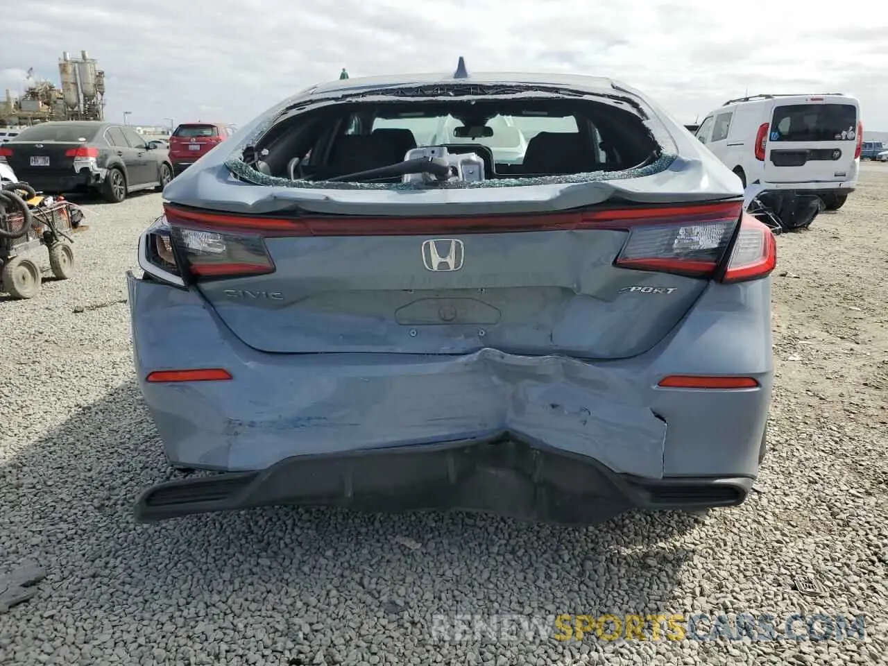 6 Photograph of a damaged car 19XFL2G81PE017433 HONDA CIVIC 2023