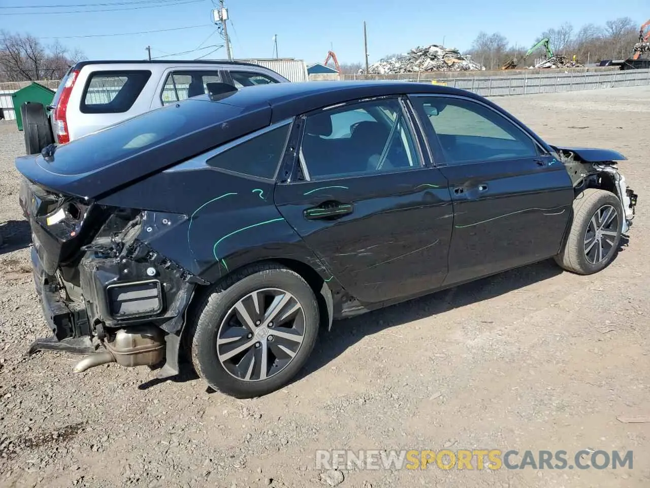 3 Фотография поврежденного автомобиля 19XFL2H52PE023018 HONDA CIVIC 2023