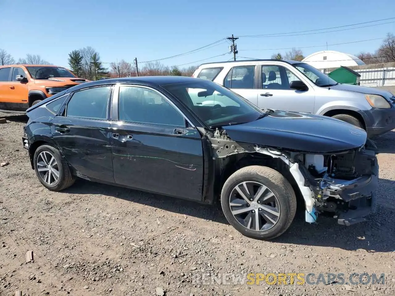4 Фотография поврежденного автомобиля 19XFL2H52PE023018 HONDA CIVIC 2023