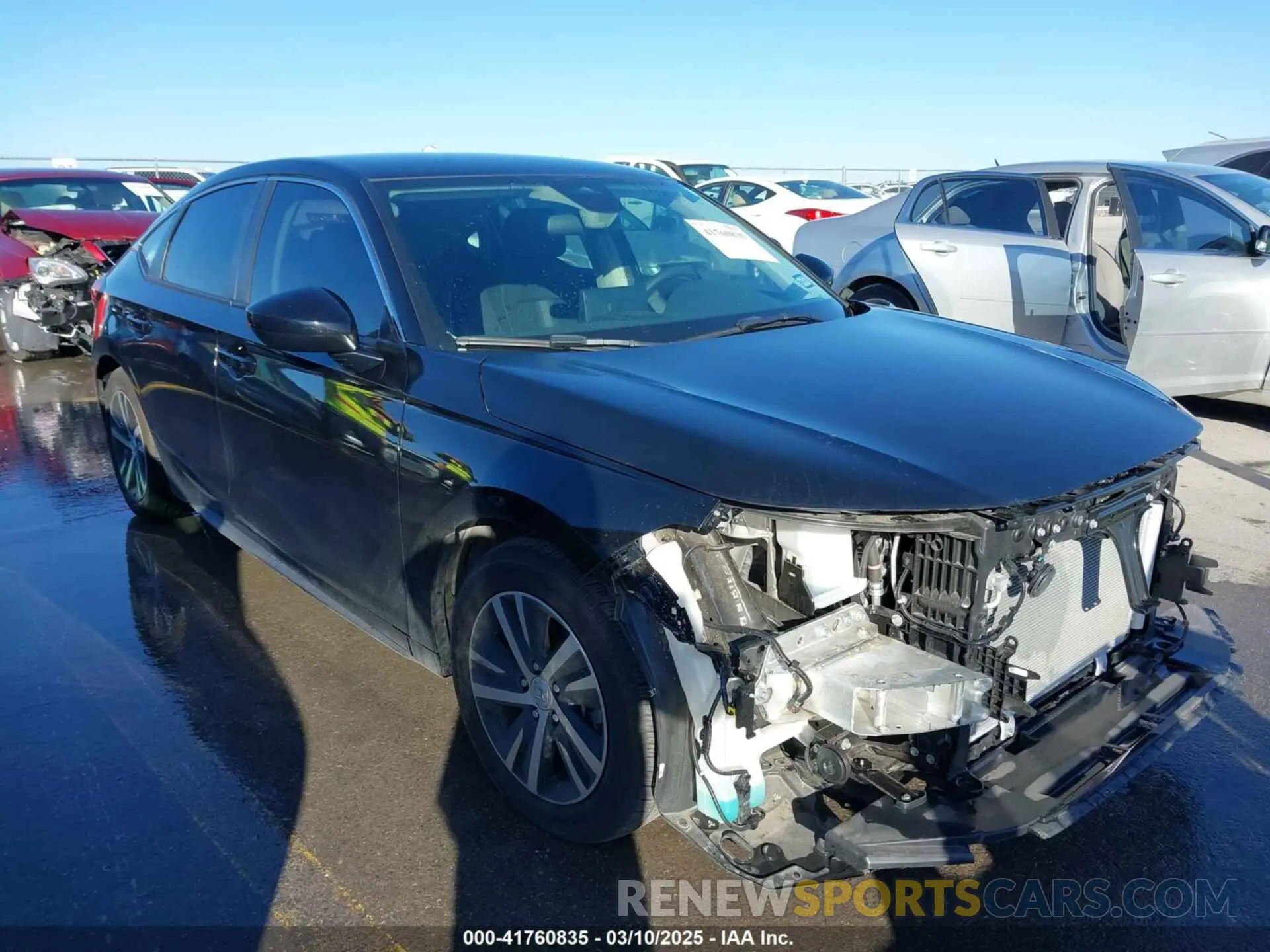 1 Photograph of a damaged car 19XFL2H59PE024974 HONDA CIVIC 2023