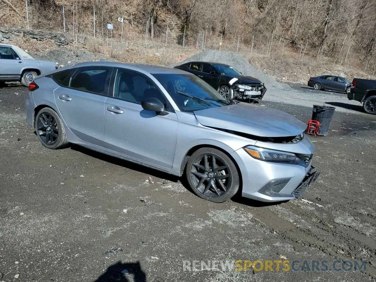 4 Photograph of a damaged car 19XFL2H80PE004879 HONDA CIVIC 2023