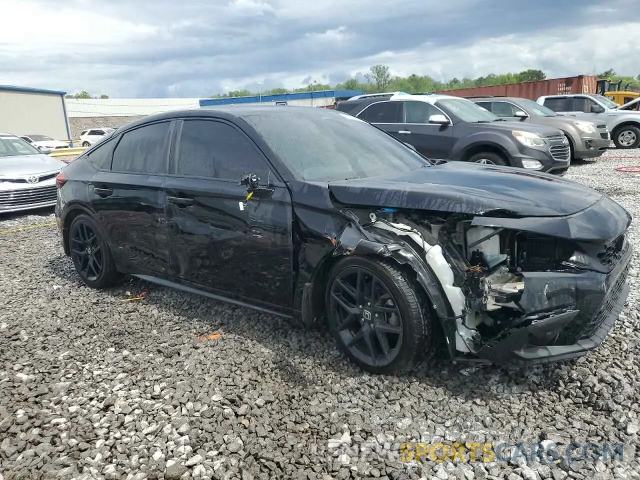 4 Фотография поврежденного автомобиля 19XFL2H80PE005885 HONDA CIVIC 2023