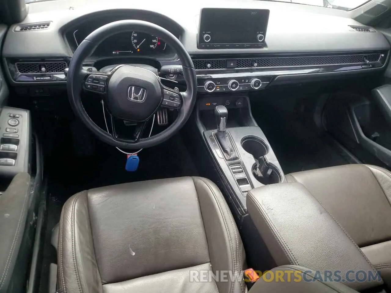 8 Фотография поврежденного автомобиля 19XFL2H80PE005885 HONDA CIVIC 2023