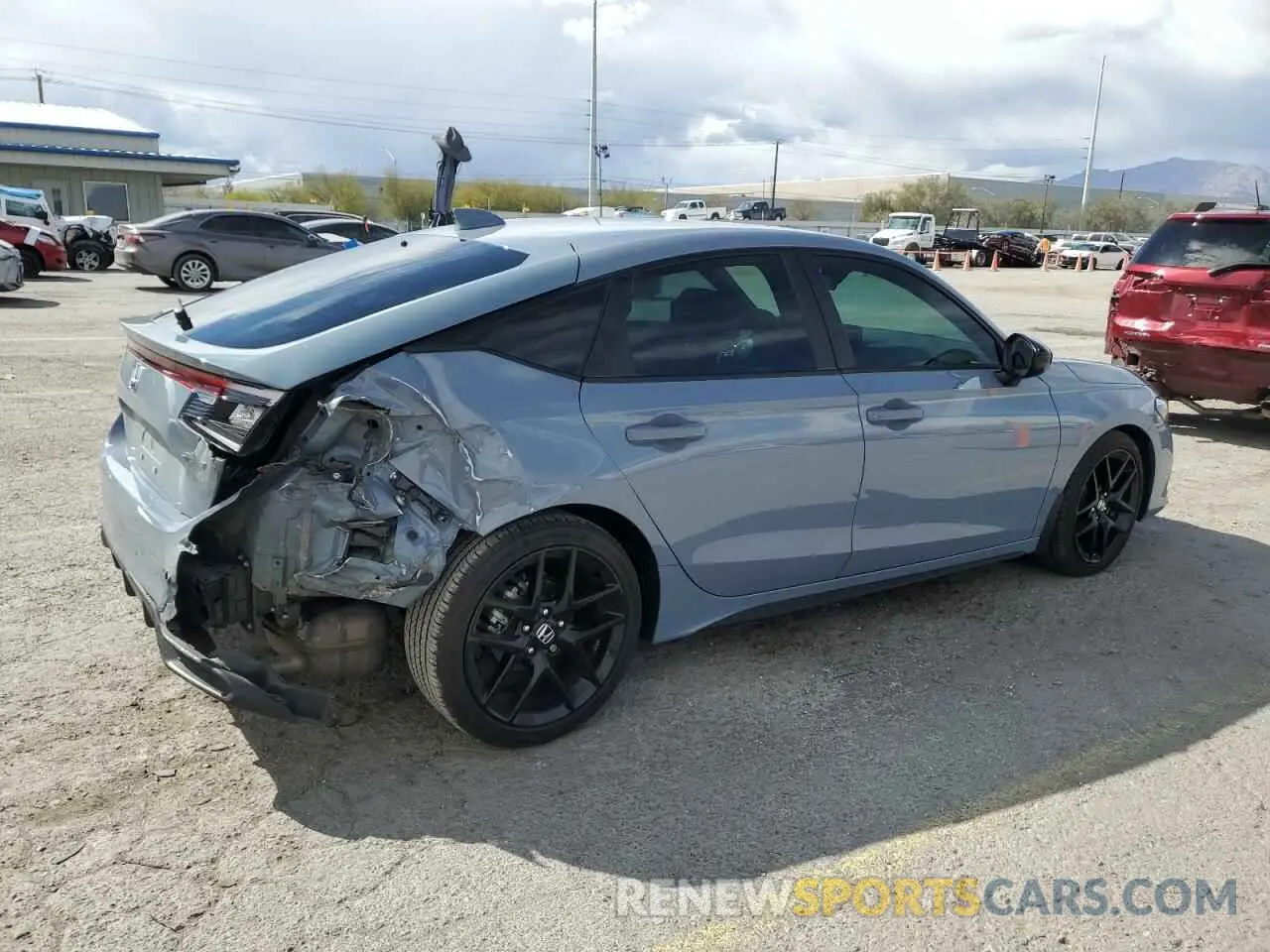 3 Photograph of a damaged car 19XFL2H81PE024283 HONDA CIVIC 2023