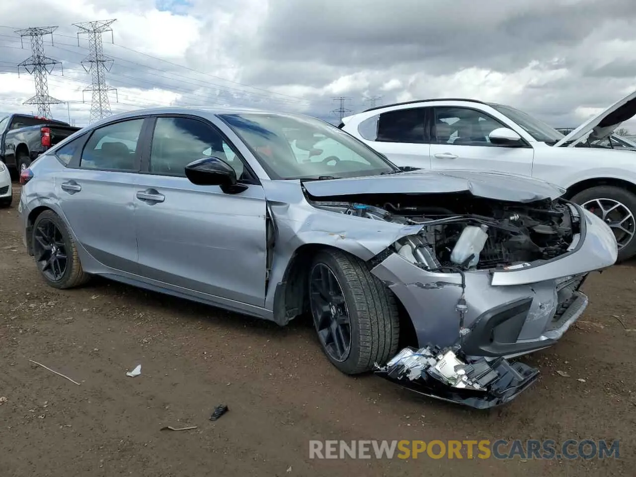 4 Photograph of a damaged car 19XFL2H82PE002065 HONDA CIVIC 2023