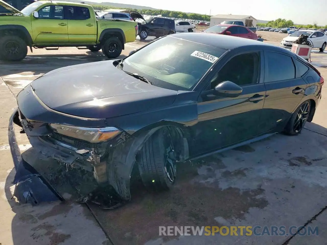 1 Photograph of a damaged car 19XFL2H82PE013762 HONDA CIVIC 2023