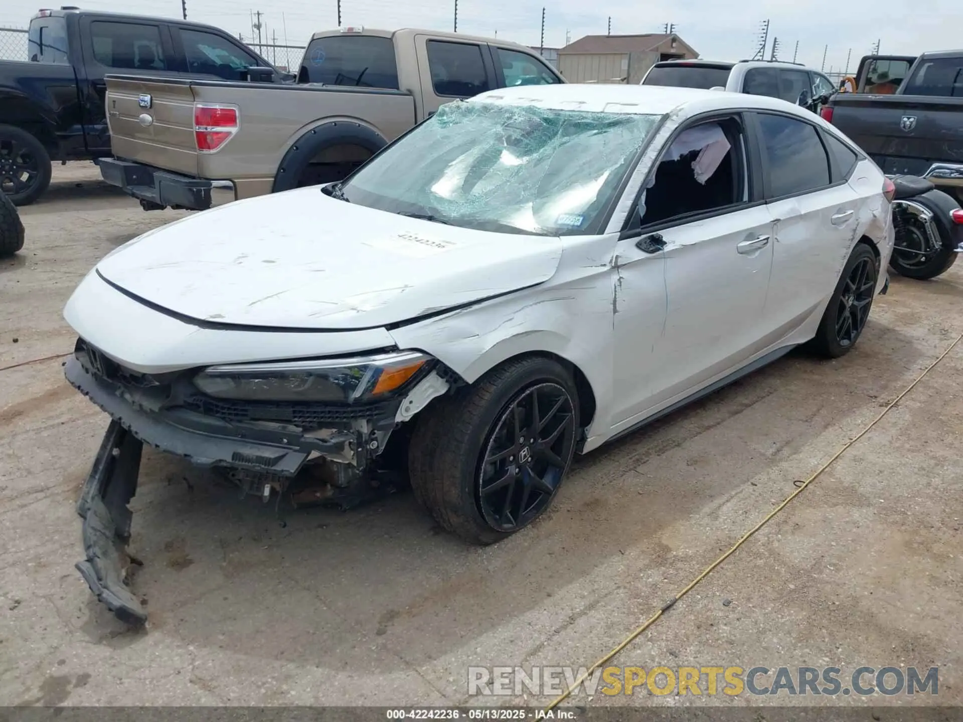 2 Photograph of a damaged car 19XFL2H82PE019187 HONDA CIVIC 2023