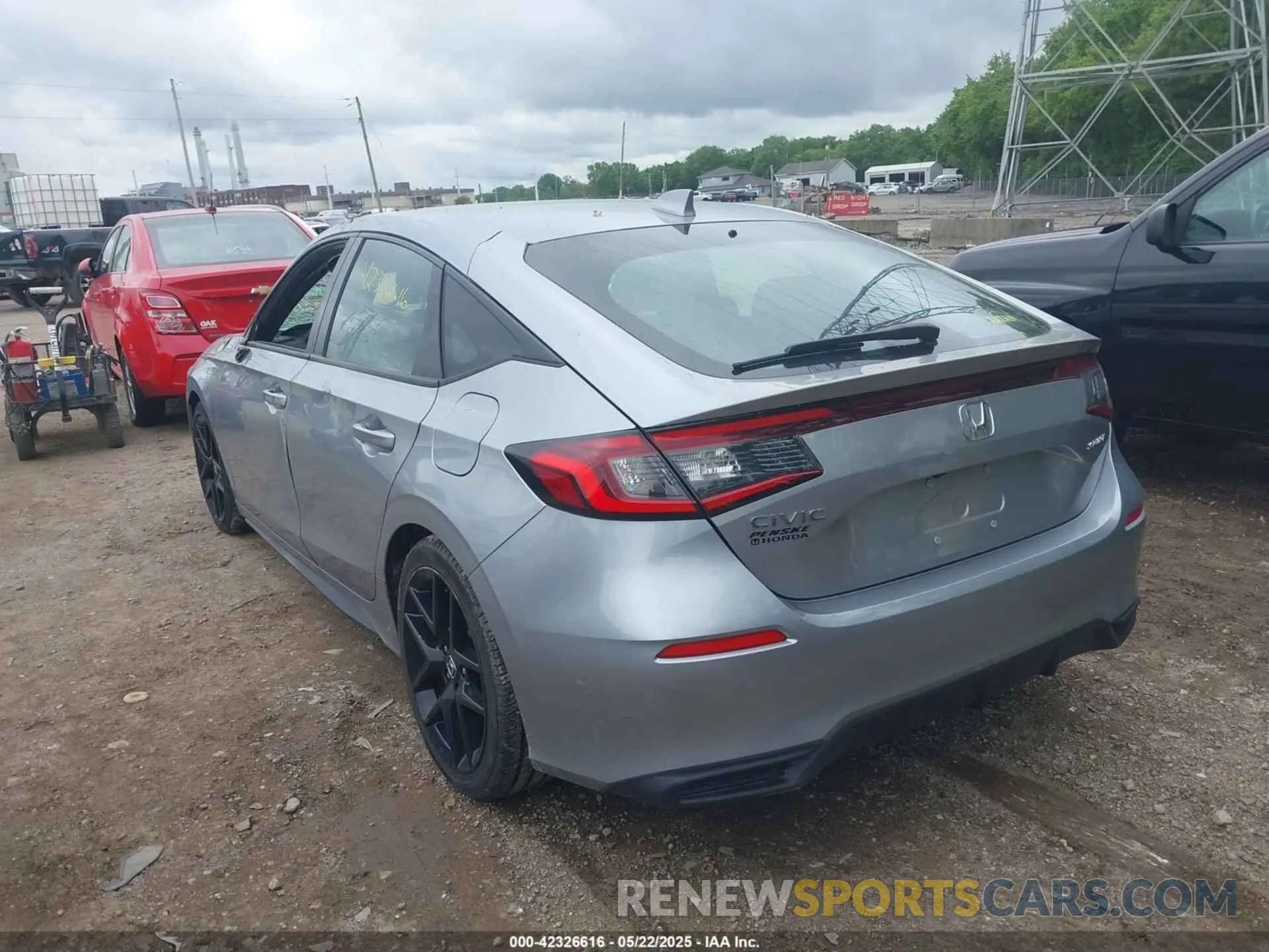 3 Фотография поврежденного автомобиля 19XFL2H83PE000910 HONDA CIVIC 2023