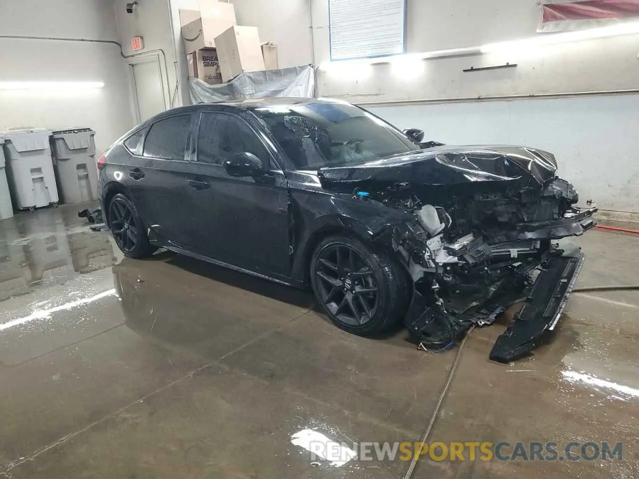 4 Photograph of a damaged car 19XFL2H84PE007185 HONDA CIVIC 2023