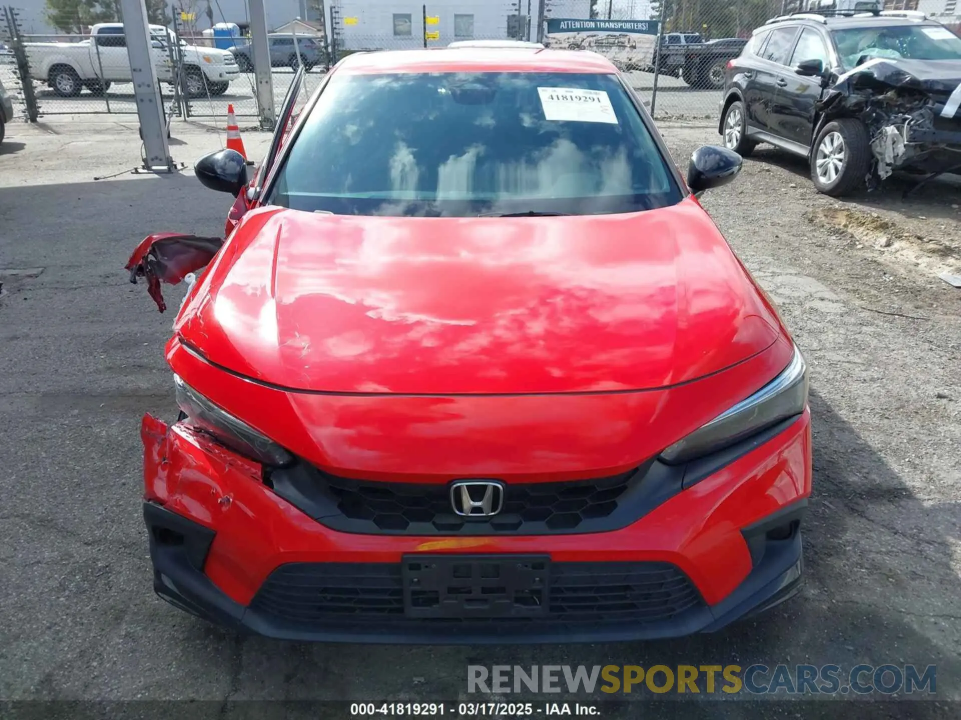 12 Фотография поврежденного автомобиля 19XFL2H85PE012038 HONDA CIVIC 2023