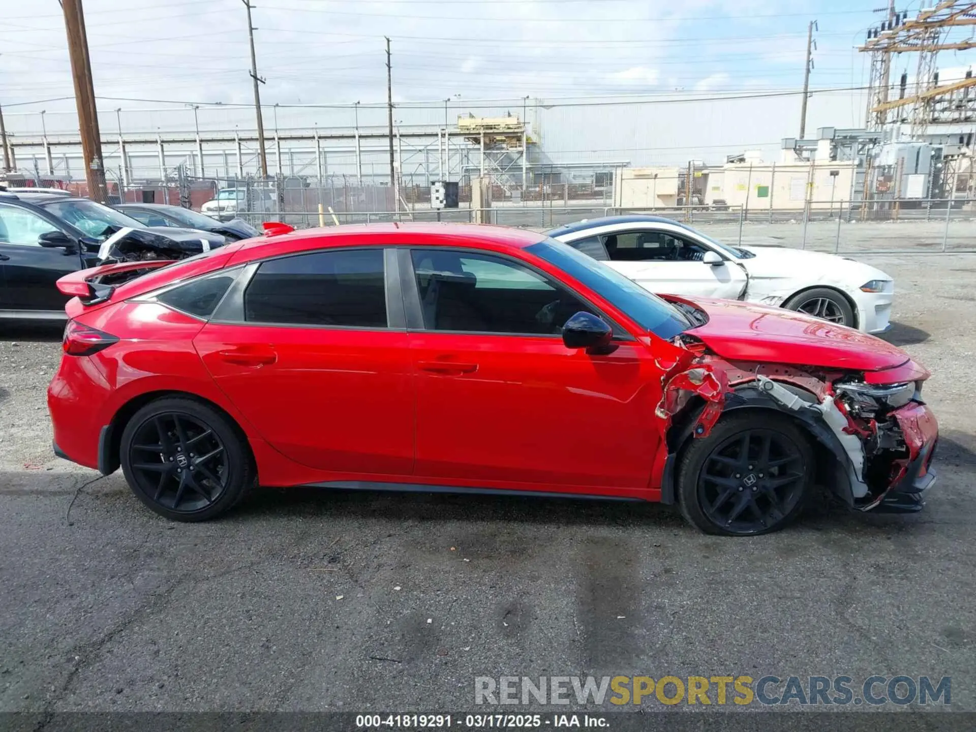 13 Фотография поврежденного автомобиля 19XFL2H85PE012038 HONDA CIVIC 2023