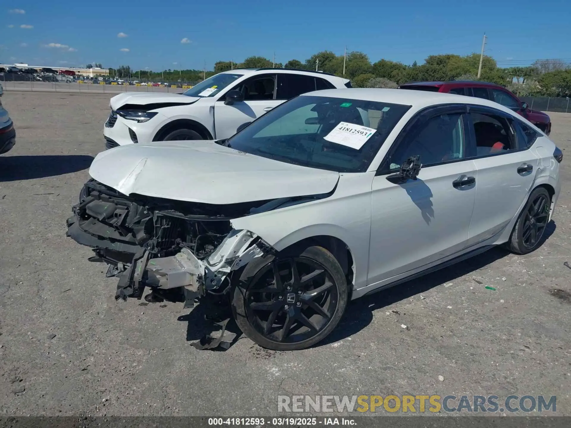 2 Photograph of a damaged car 19XFL2H87PE002675 HONDA CIVIC 2023