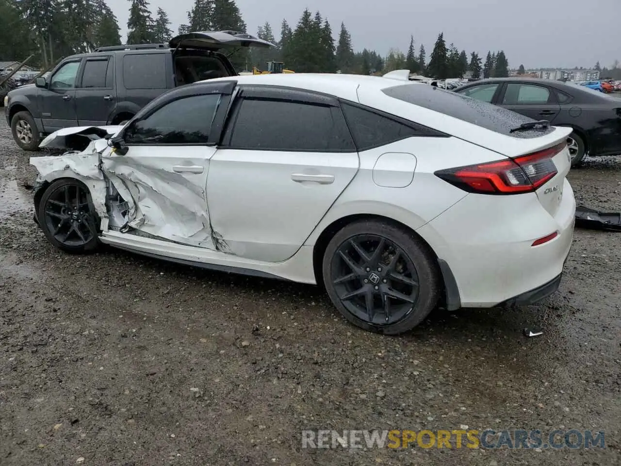 2 Photograph of a damaged car 19XFL2H89PE008395 HONDA CIVIC 2023