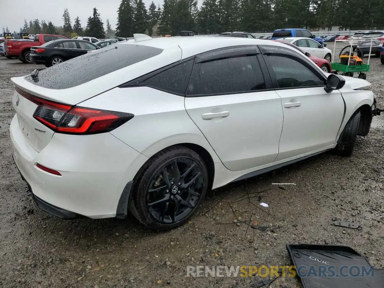 3 Photograph of a damaged car 19XFL2H89PE008395 HONDA CIVIC 2023