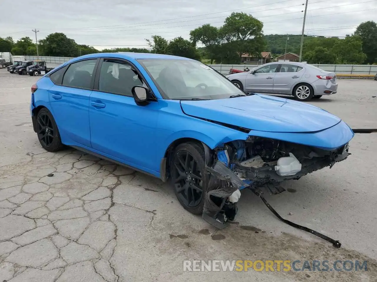 4 Photograph of a damaged car 19XFL2H8XPE010141 HONDA CIVIC 2023