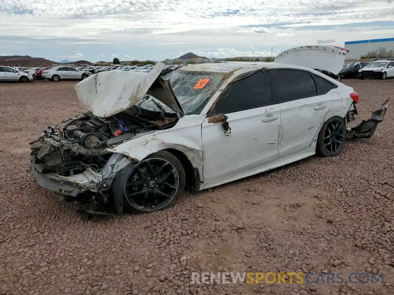 1 Photograph of a damaged car 2HGFE1E52PH471872 HONDA CIVIC 2023
