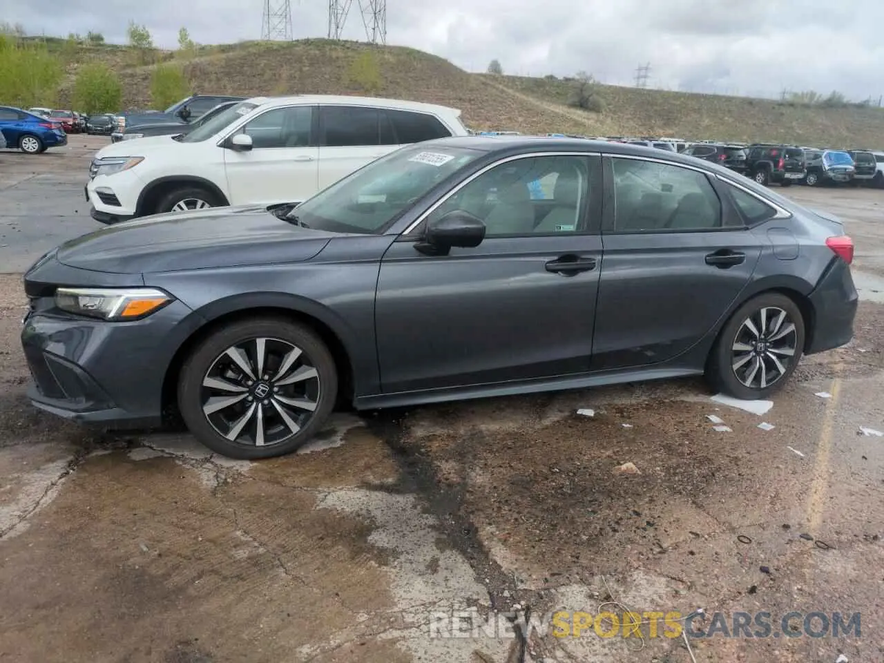 1 Photograph of a damaged car 2HGFE1F73PH309295 HONDA CIVIC 2023