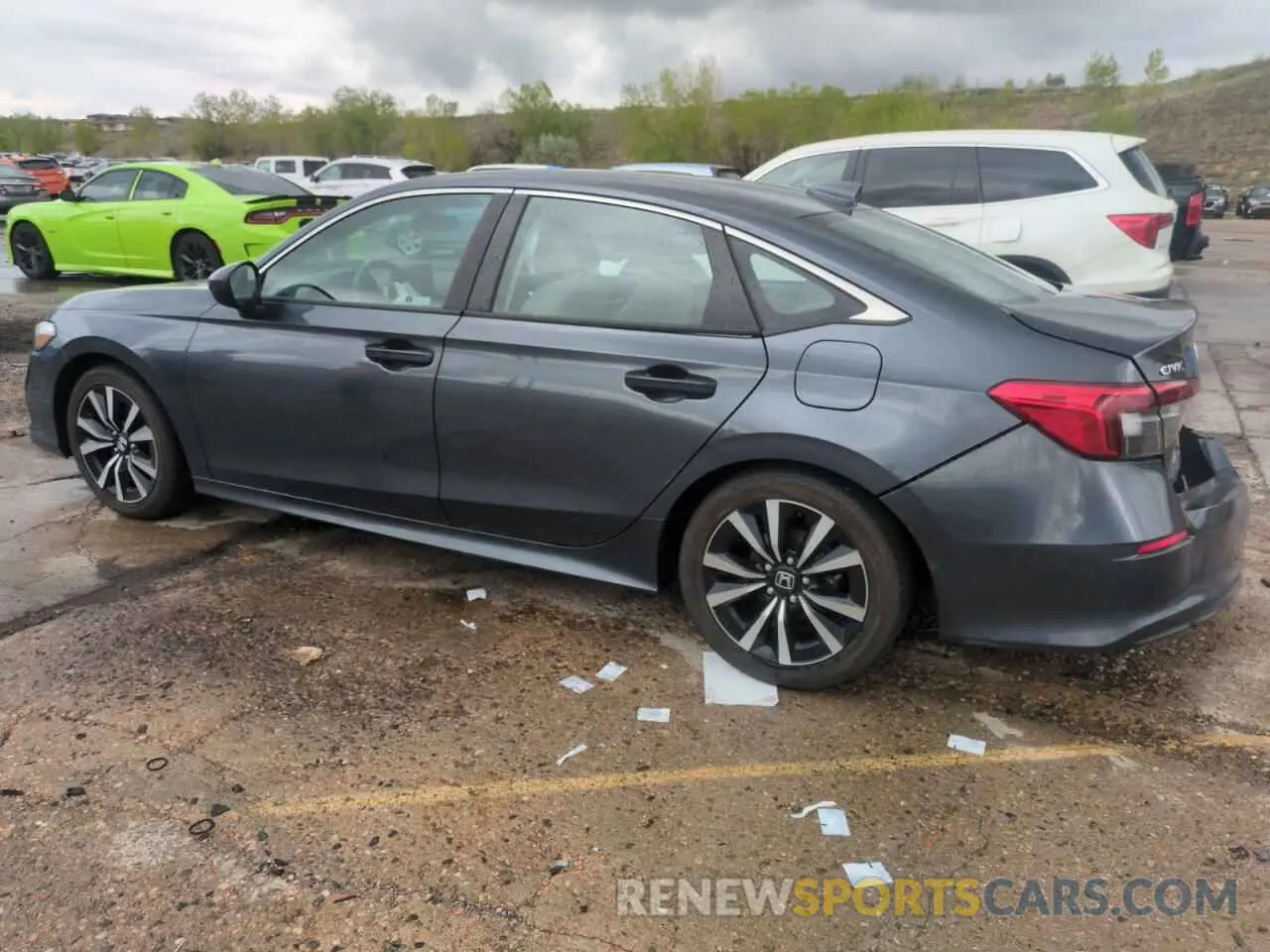 2 Photograph of a damaged car 2HGFE1F73PH309295 HONDA CIVIC 2023