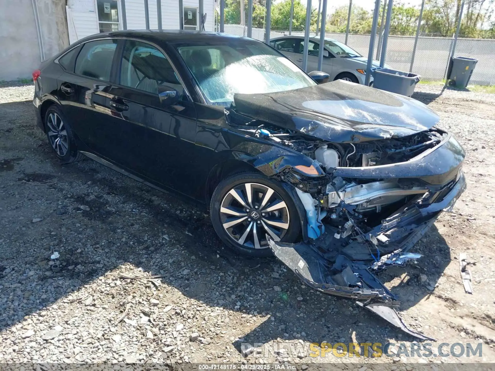 1 Photograph of a damaged car 2HGFE1F73PH320247 HONDA CIVIC 2023
