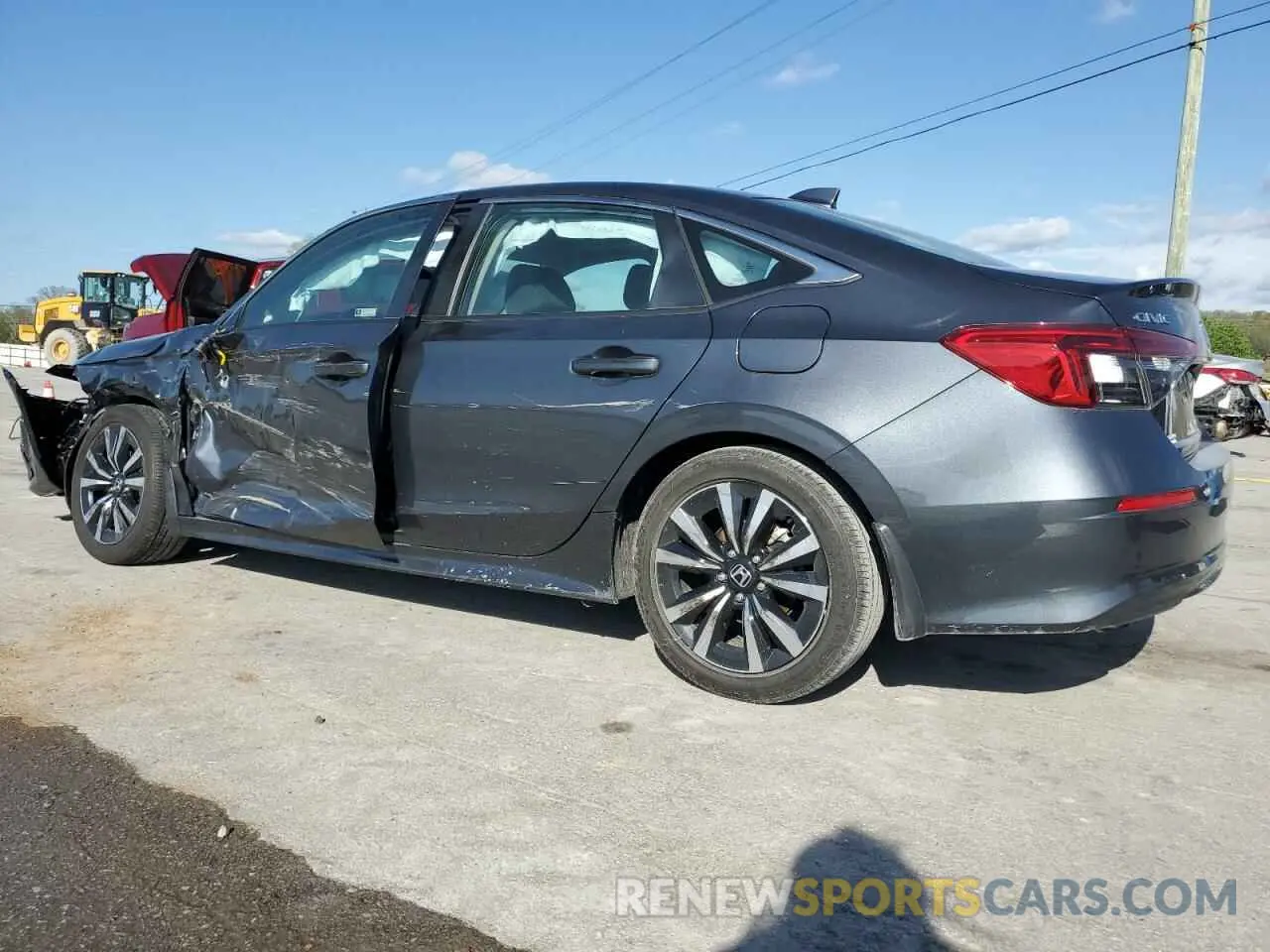 2 Photograph of a damaged car 2HGFE1F74PH325103 HONDA CIVIC 2023