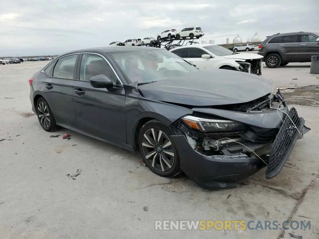 4 Фотография поврежденного автомобиля 2HGFE1F75PH309296 HONDA CIVIC 2023