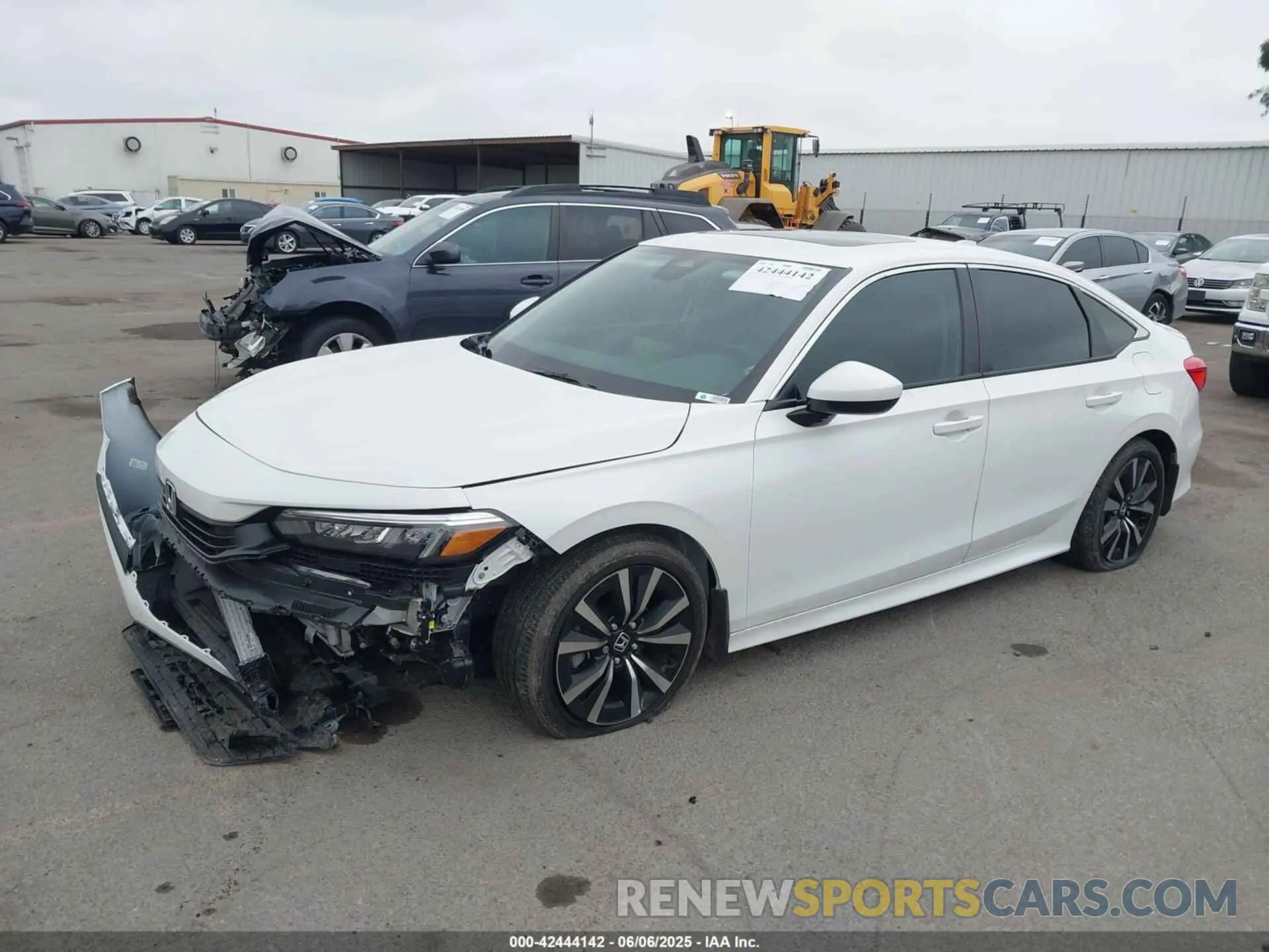 2 Фотография поврежденного автомобиля 2HGFE1F76PH308917 HONDA CIVIC 2023