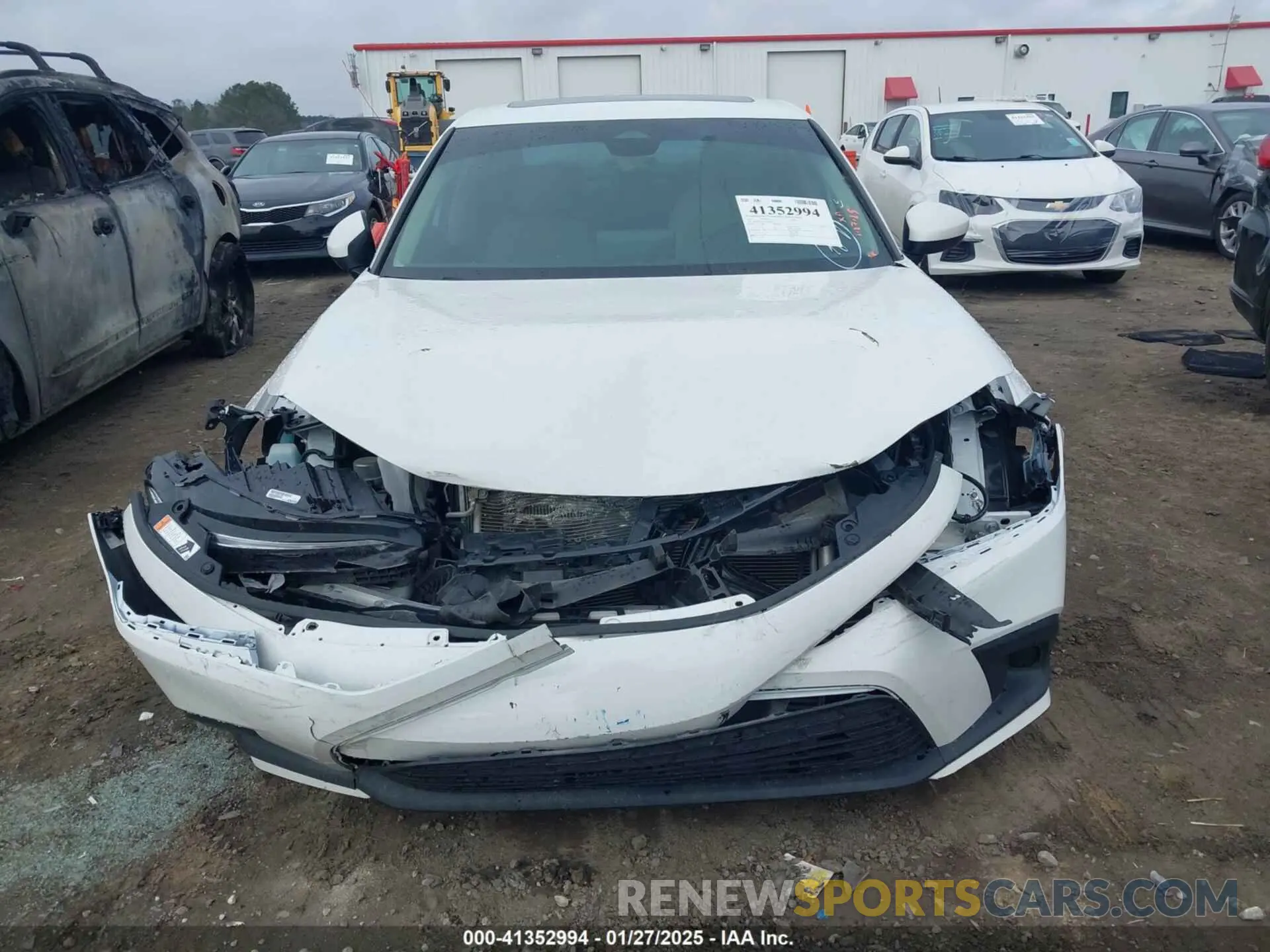 12 Photograph of a damaged car 2HGFE1F76PH309386 HONDA CIVIC 2023