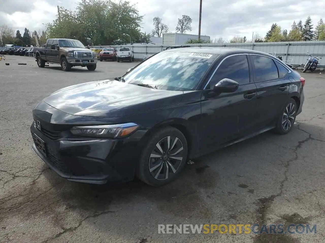 1 Photograph of a damaged car 2HGFE1F7XPH303347 HONDA CIVIC 2023