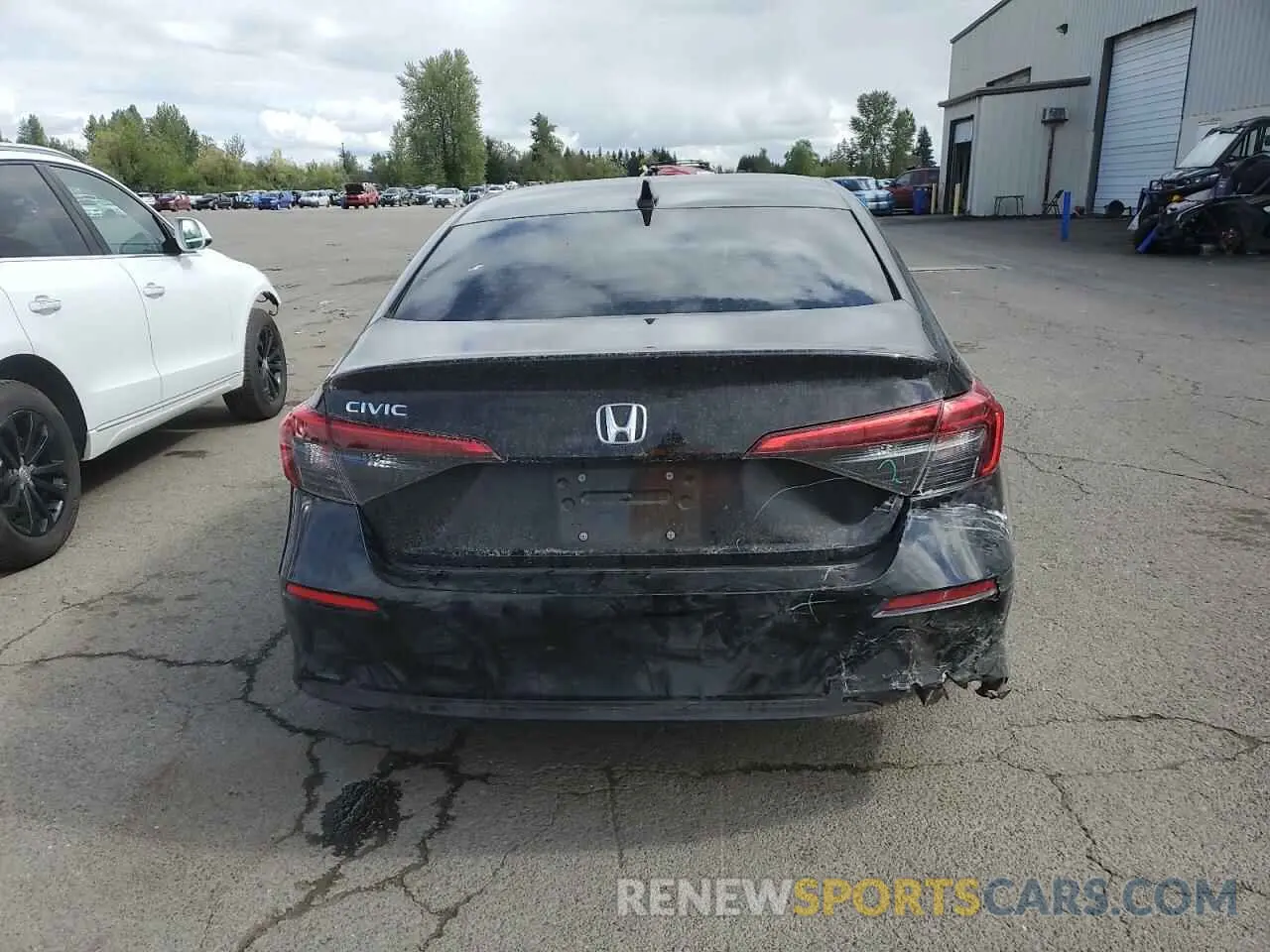 6 Photograph of a damaged car 2HGFE1F7XPH303347 HONDA CIVIC 2023