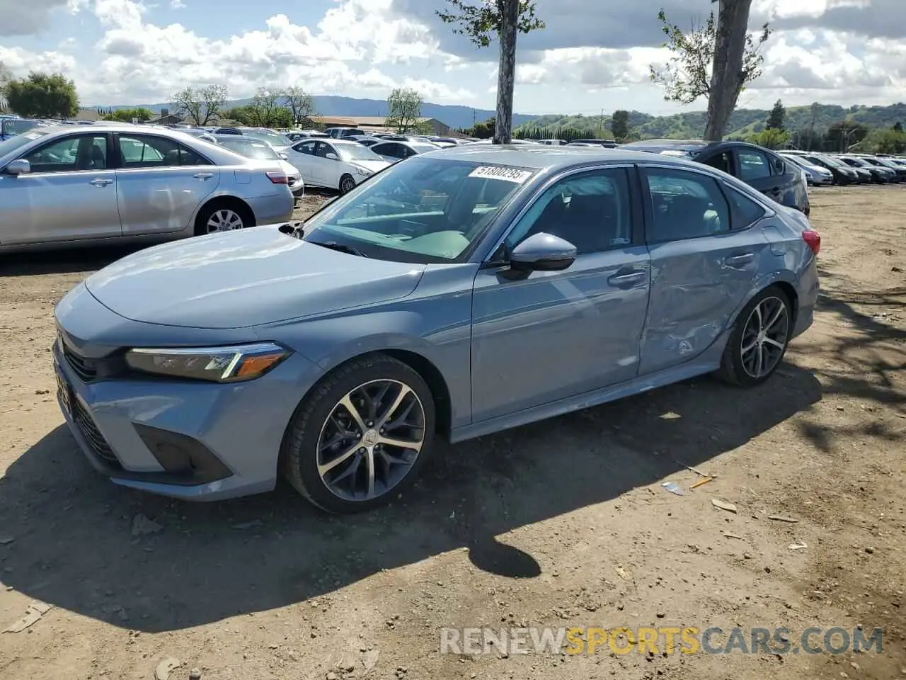 1 Photograph of a damaged car 2HGFE1F91PH303061 HONDA CIVIC 2023
