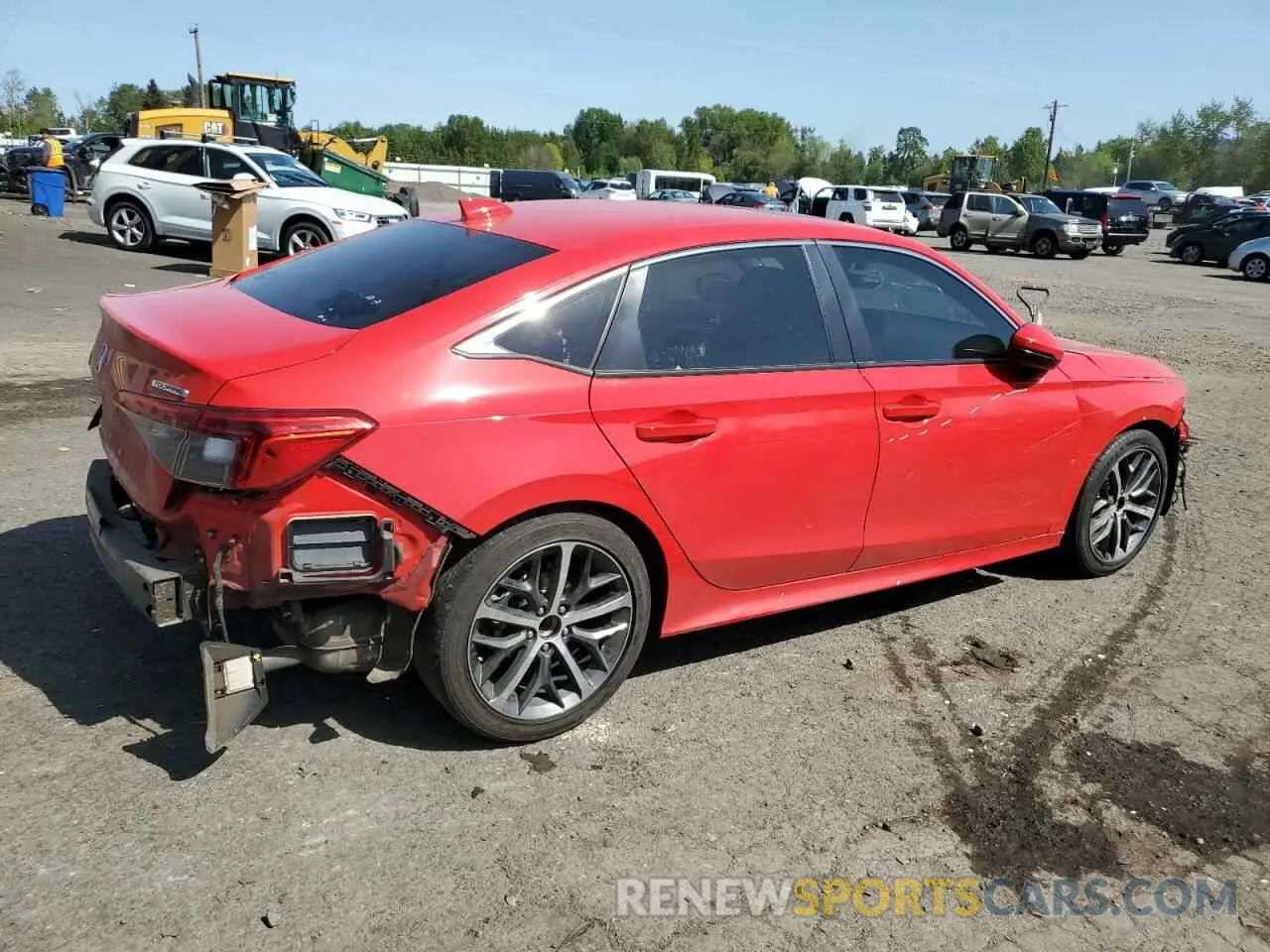 3 Фотография поврежденного автомобиля 2HGFE1F92PH314263 HONDA CIVIC 2023