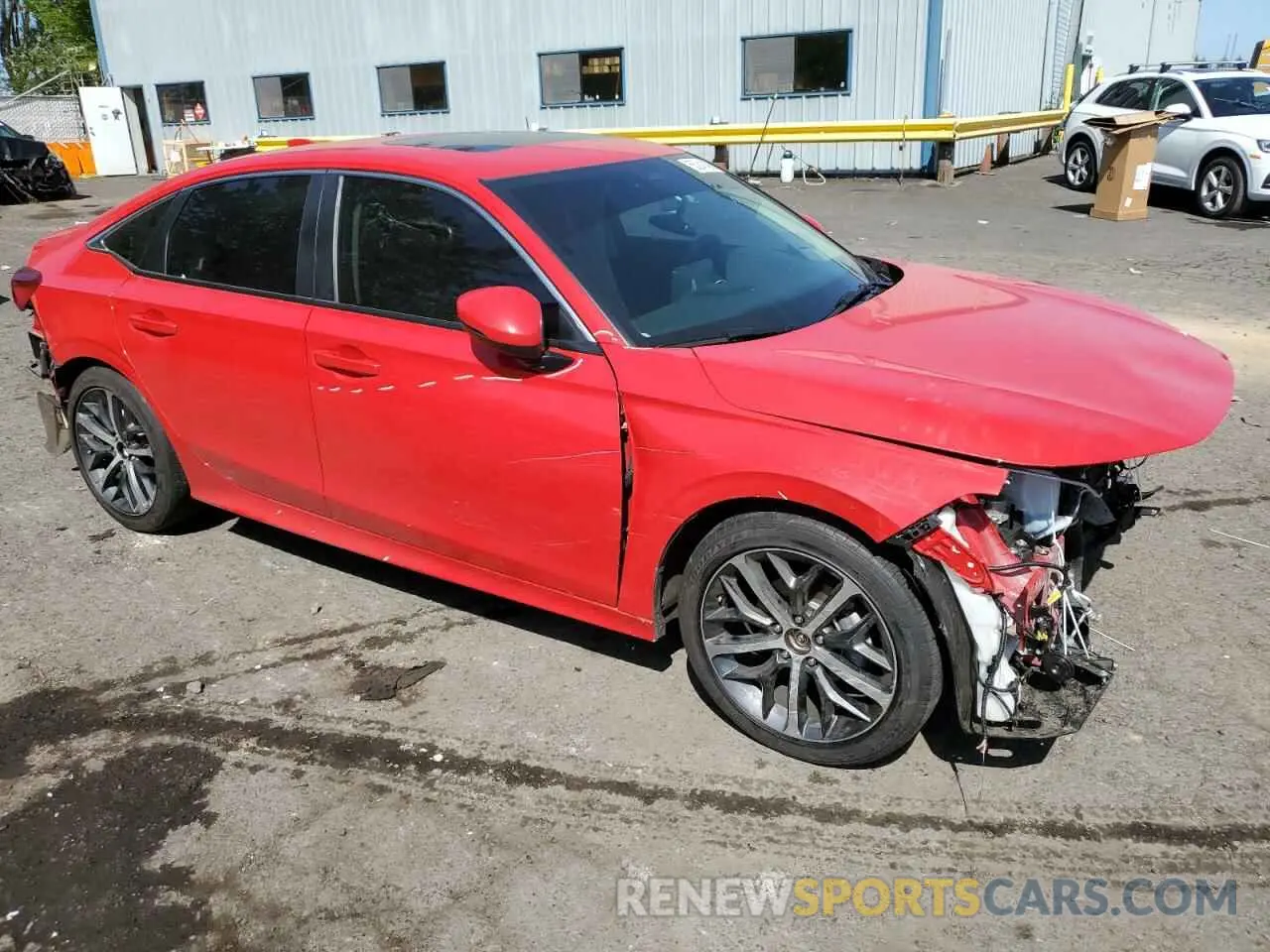 4 Фотография поврежденного автомобиля 2HGFE1F92PH314263 HONDA CIVIC 2023