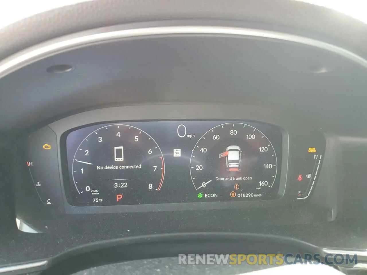 9 Фотография поврежденного автомобиля 2HGFE1F92PH314263 HONDA CIVIC 2023