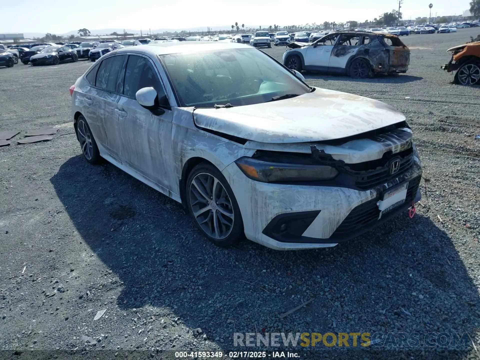 1 Photograph of a damaged car 2HGFE1F95PH308070 HONDA CIVIC 2023