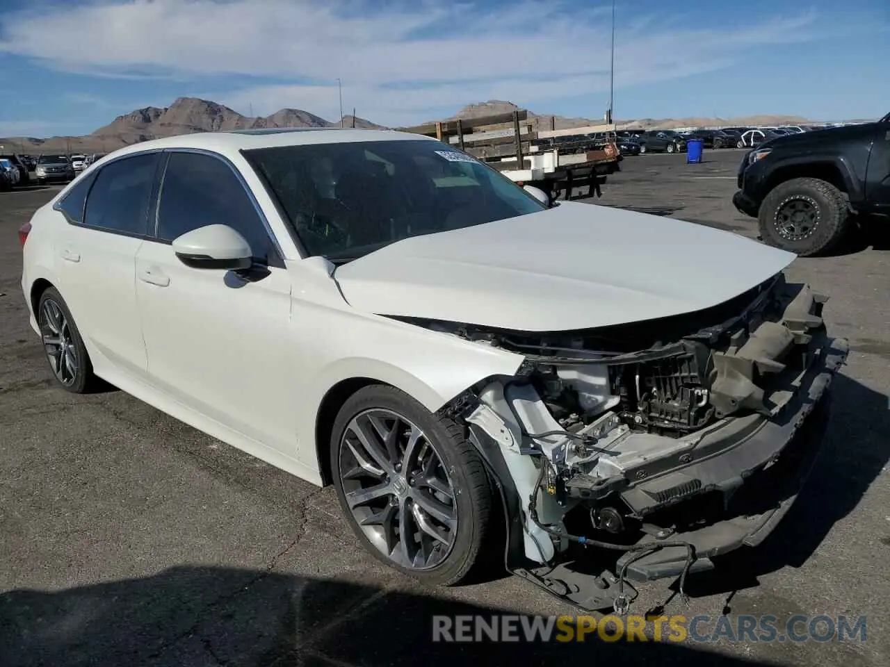 4 Photograph of a damaged car 2HGFE1F95PH314838 HONDA CIVIC 2023