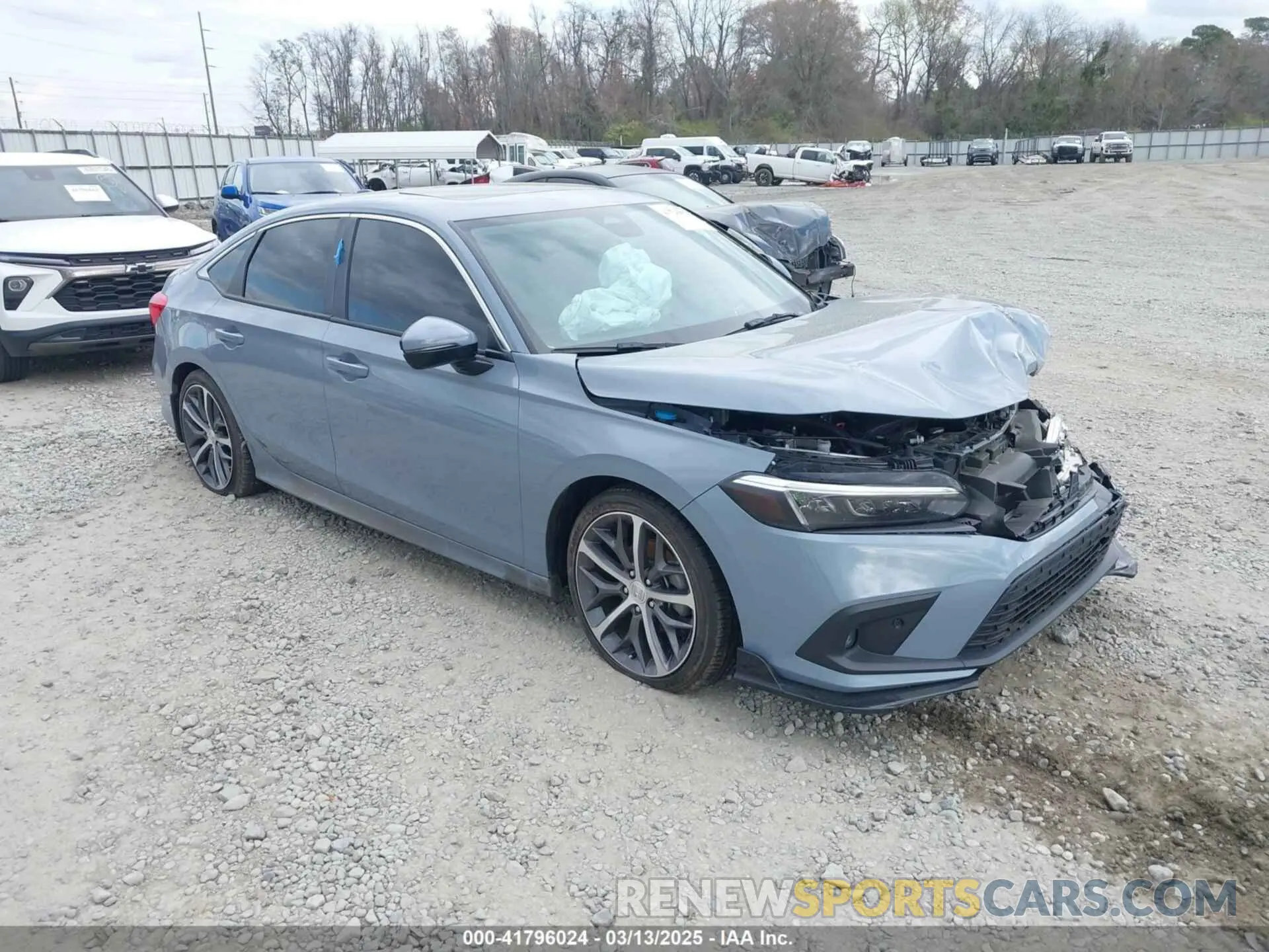 1 Photograph of a damaged car 2HGFE1F95PH325015 HONDA CIVIC 2023