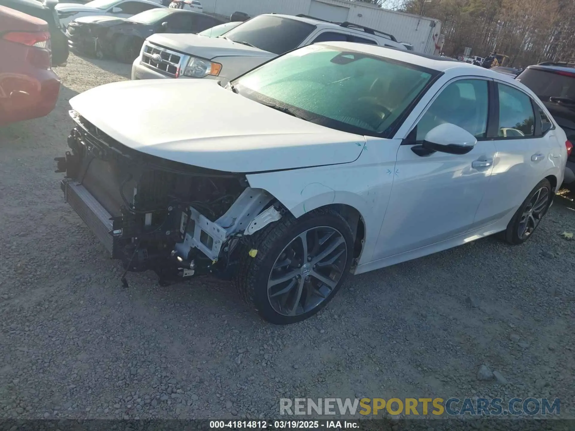 2 Photograph of a damaged car 2HGFE1F9XPH313328 HONDA CIVIC 2023