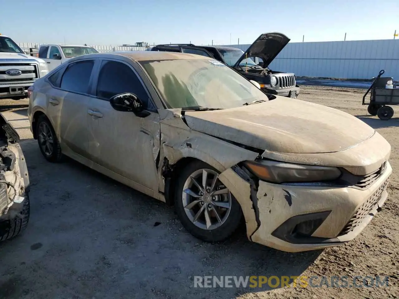 4 Фотография поврежденного автомобиля 2HGFE2F21PH105850 HONDA CIVIC 2023