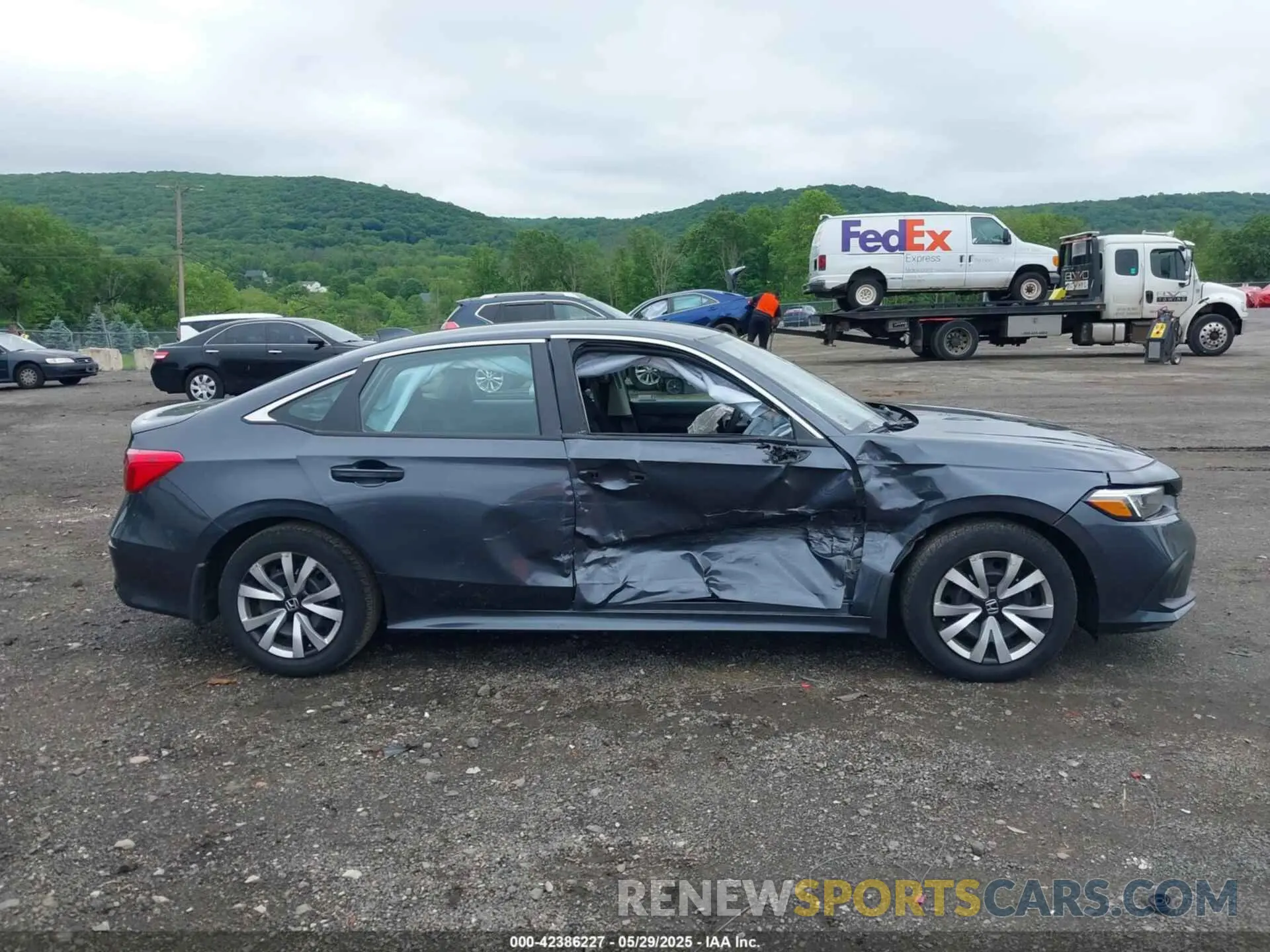 14 Photograph of a damaged car 2HGFE2F21PH534518 HONDA CIVIC 2023