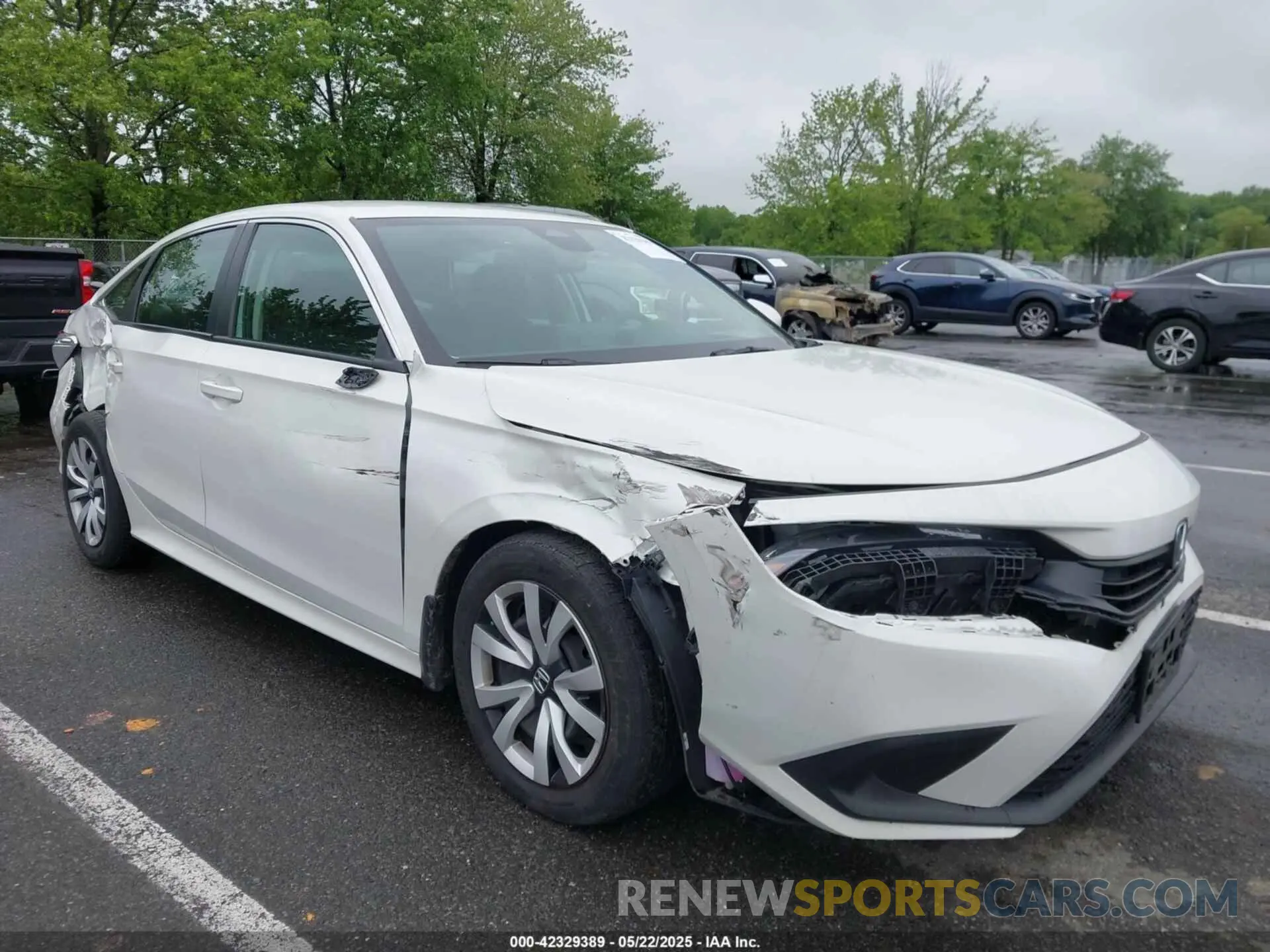 6 Photograph of a damaged car 2HGFE2F21PH565753 HONDA CIVIC 2023