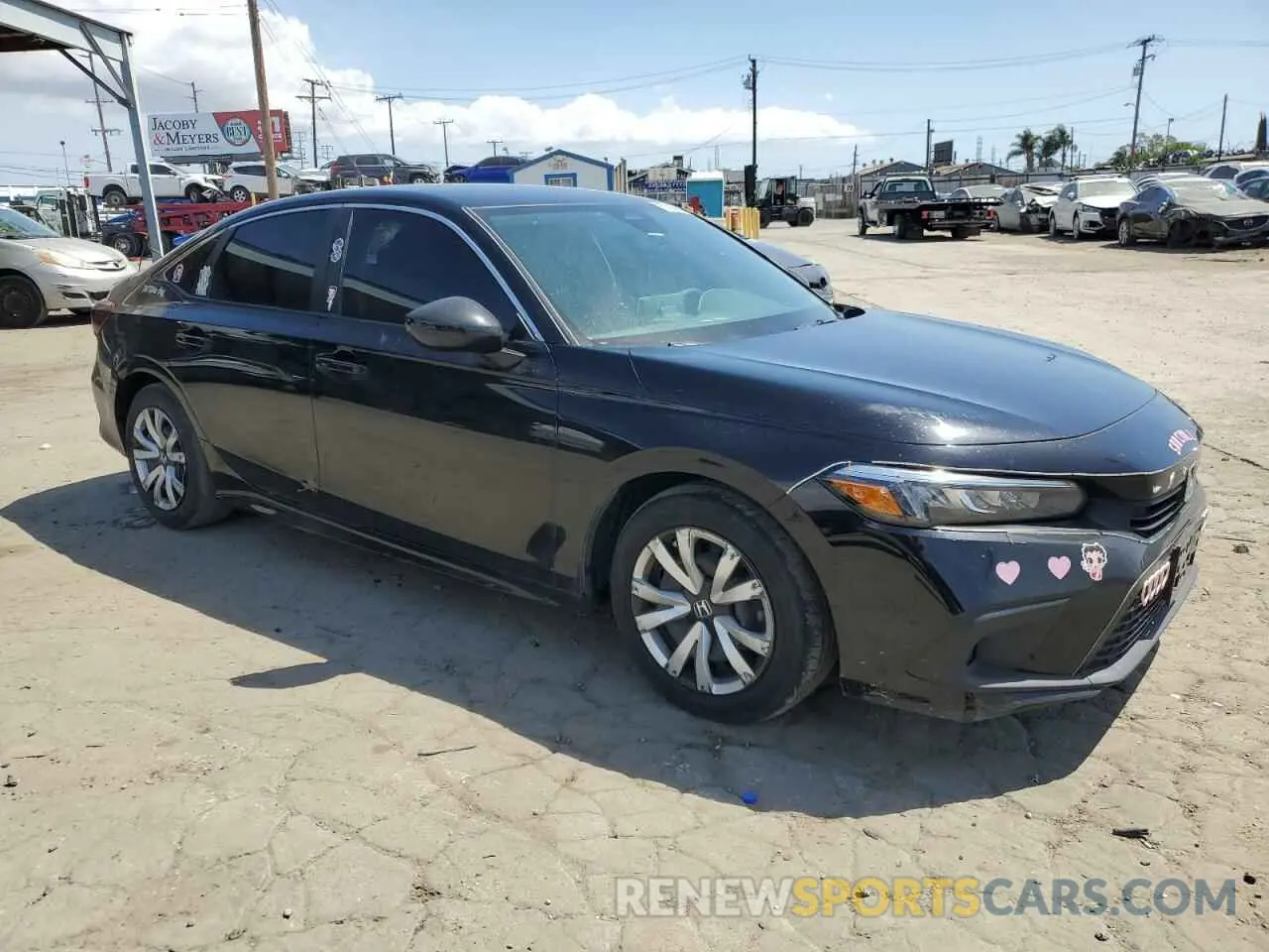 4 Photograph of a damaged car 2HGFE2F22PH560769 HONDA CIVIC 2023