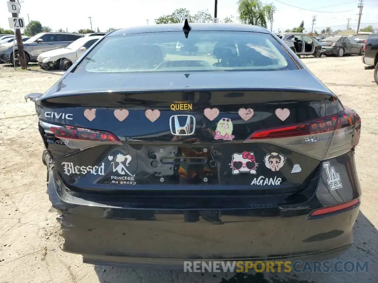 6 Photograph of a damaged car 2HGFE2F22PH560769 HONDA CIVIC 2023