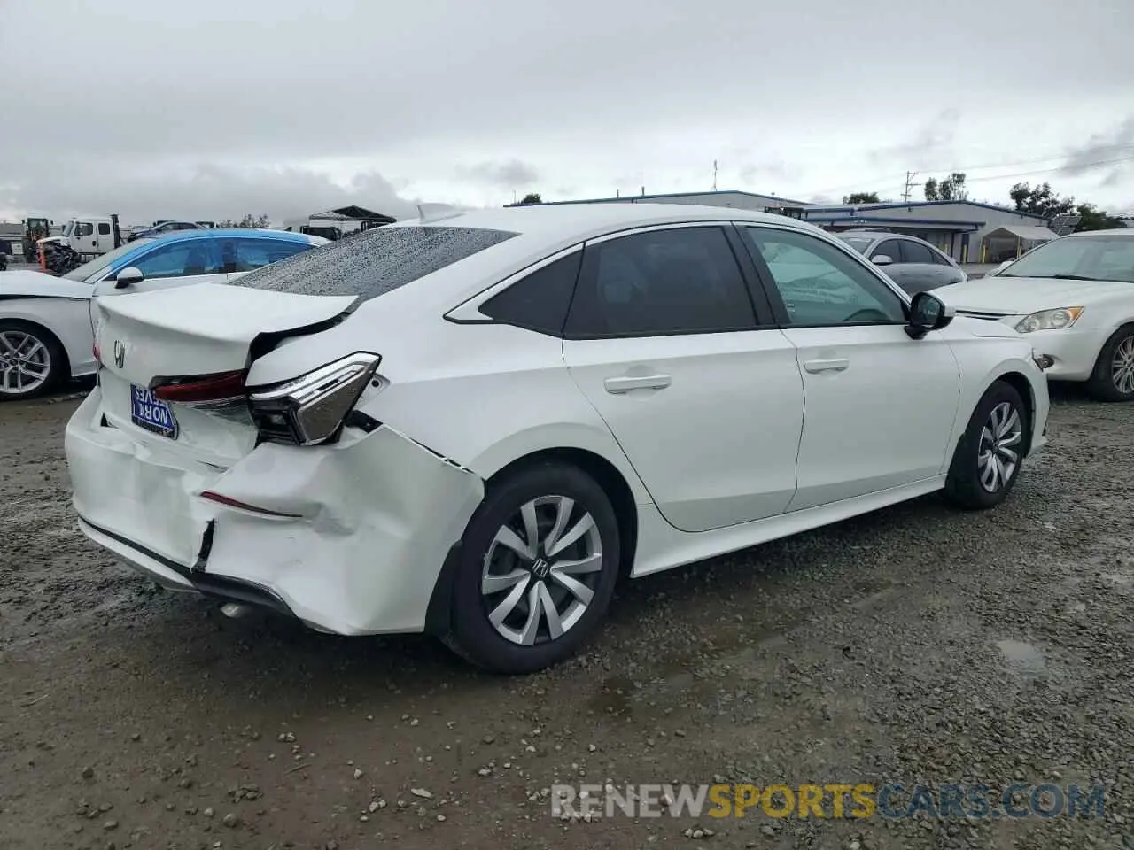 3 Фотография поврежденного автомобиля 2HGFE2F22PH568046 HONDA CIVIC 2023