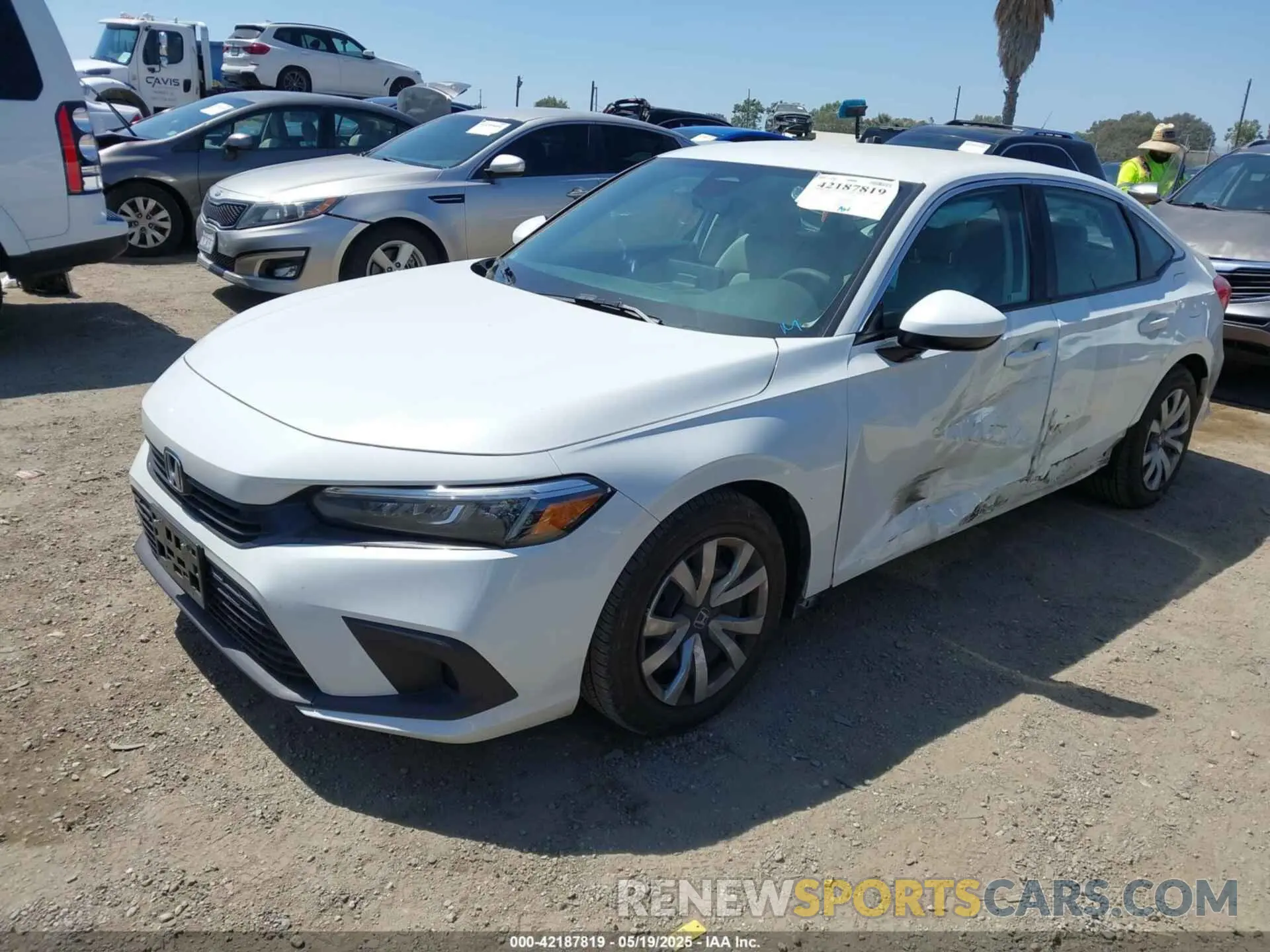 2 Photograph of a damaged car 2HGFE2F23PH533158 HONDA CIVIC 2023