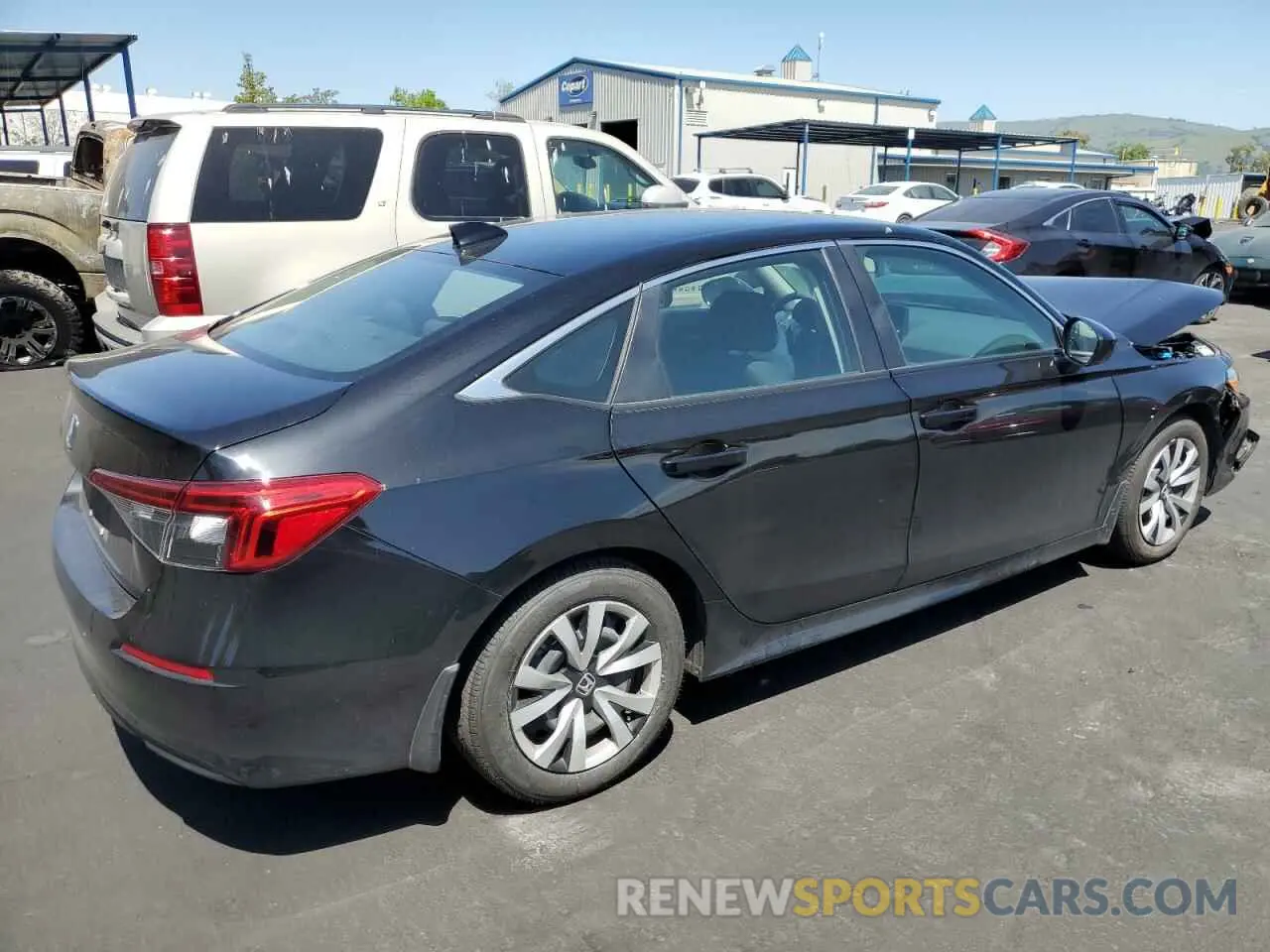 3 Photograph of a damaged car 2HGFE2F23PH557542 HONDA CIVIC 2023