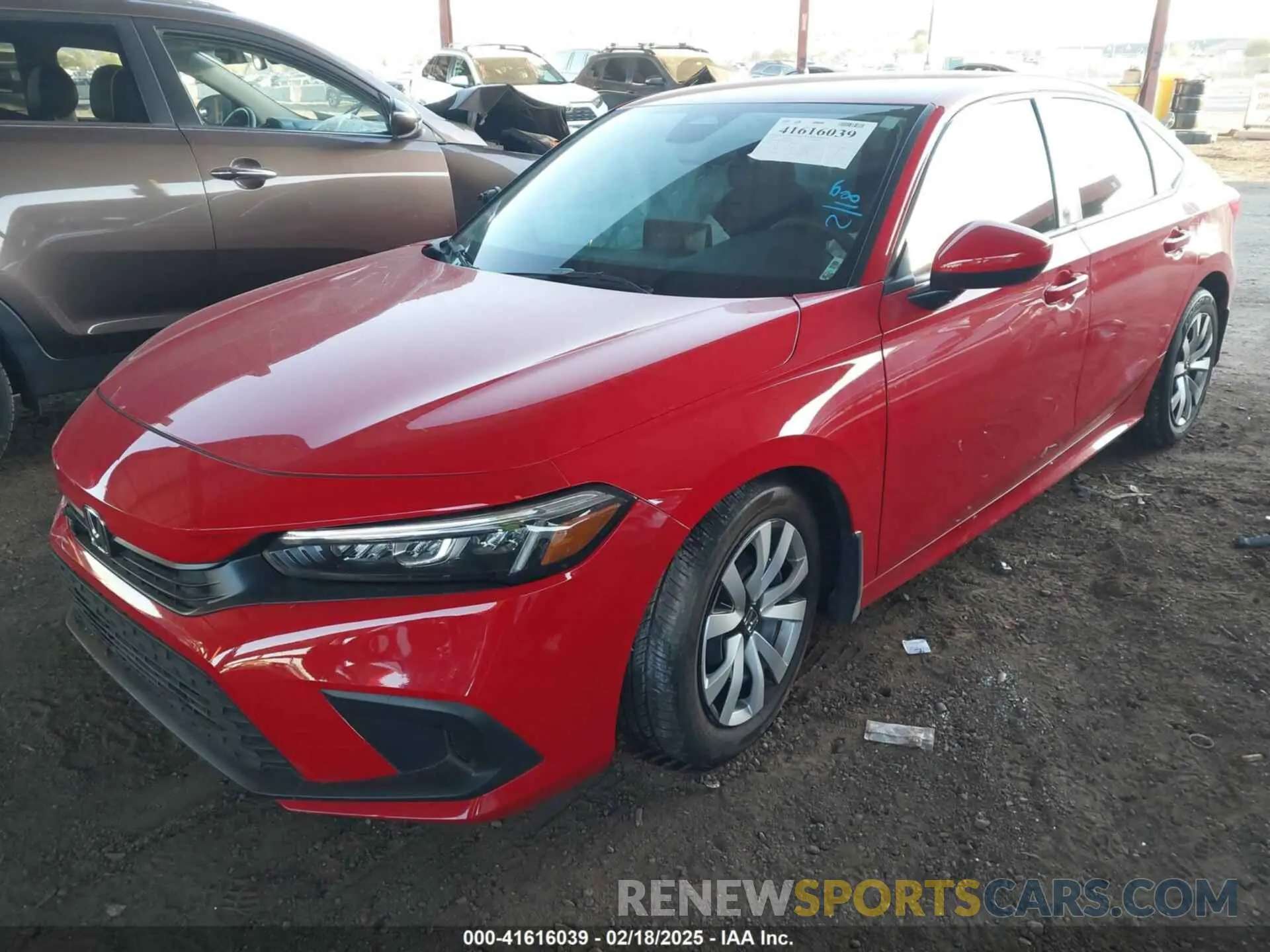 2 Photograph of a damaged car 2HGFE2F24PH533265 HONDA CIVIC 2023